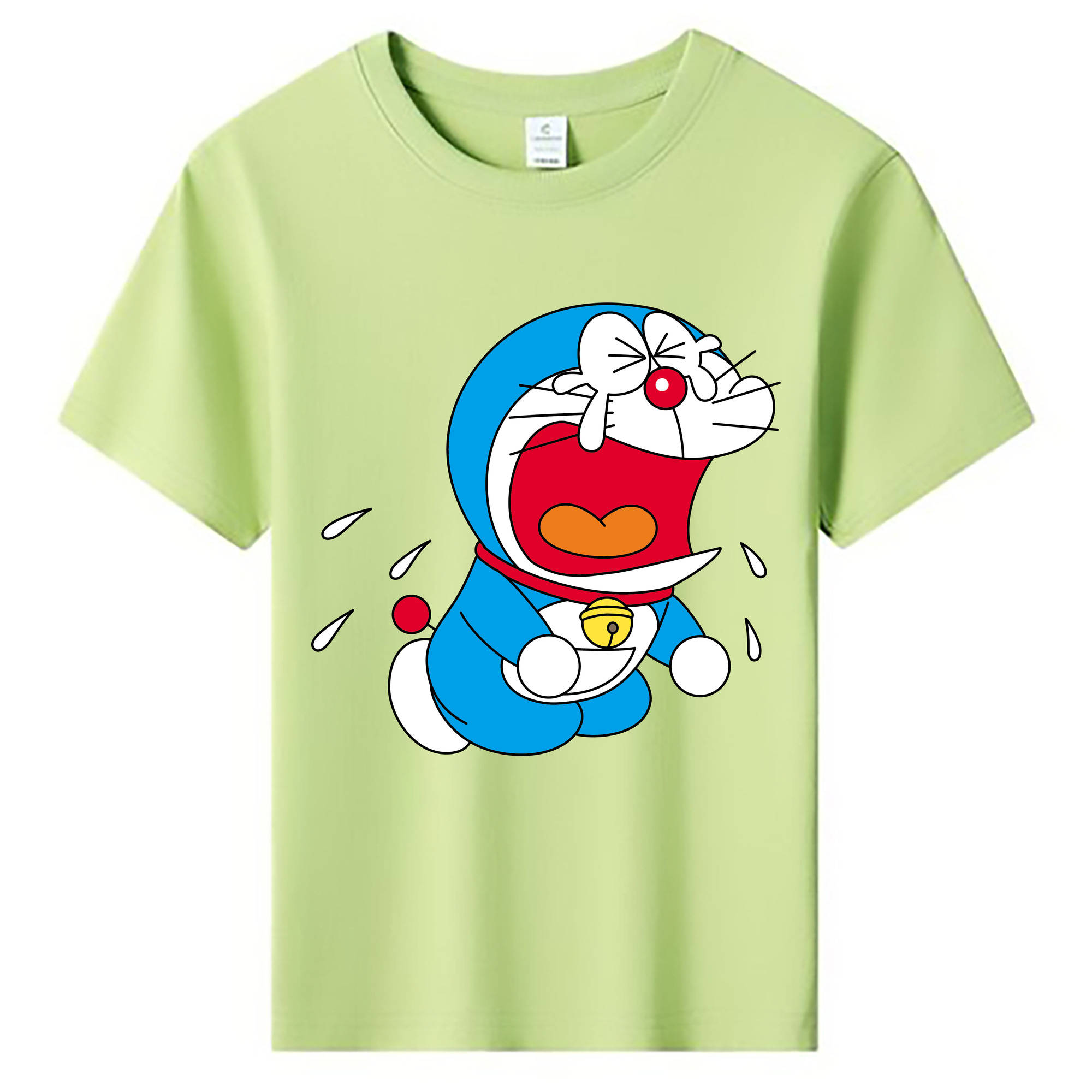 （画像用） ドラえもん Doraemon 綿100％キッズTシャツ（フロントプリント）